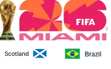 Luxury chauffeur transportation for Scotland vs Brazil - World Cup - Group C (Match 49) in Miami