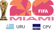 Luxury chauffeur transportation for Uruguay vs Cabo Verde - World Cup - Group H (Match 37) in Miami